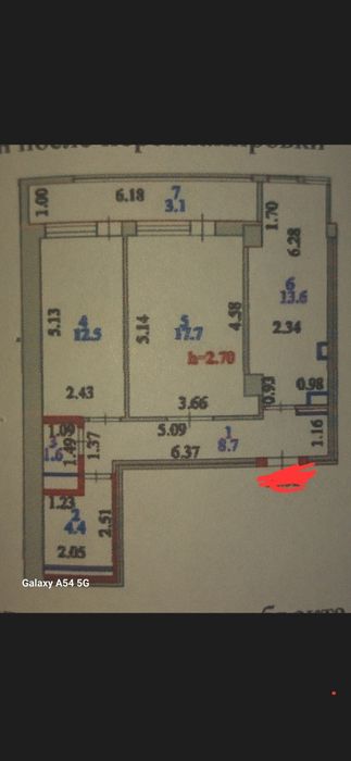 2 ком.кв. По Мангилик ел.