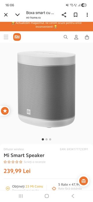 Boxa Xiaomi Mi Smart