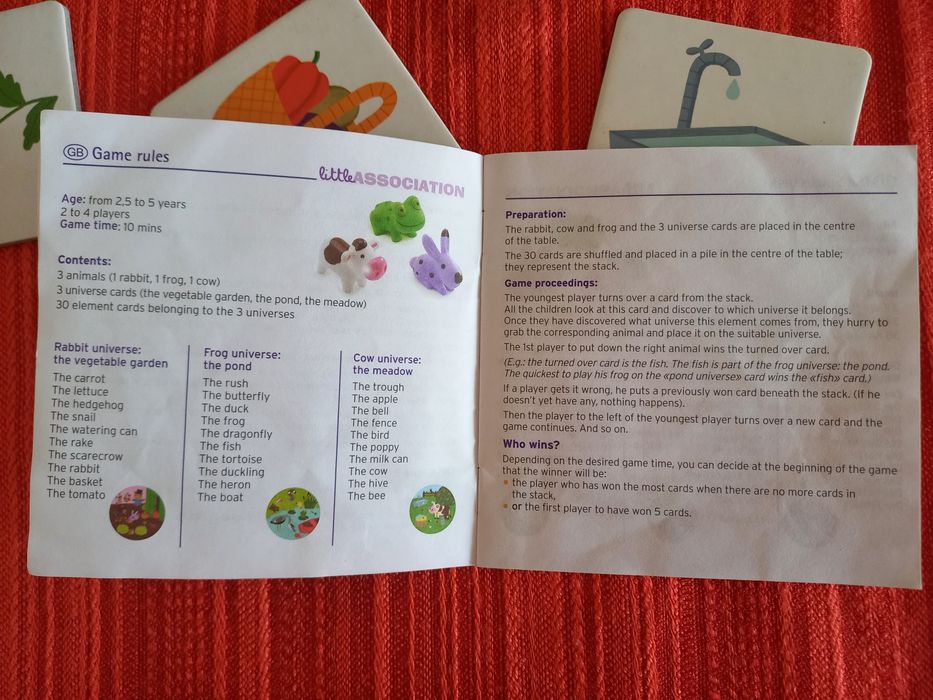 Детска игра Djeco - Малки асоциации