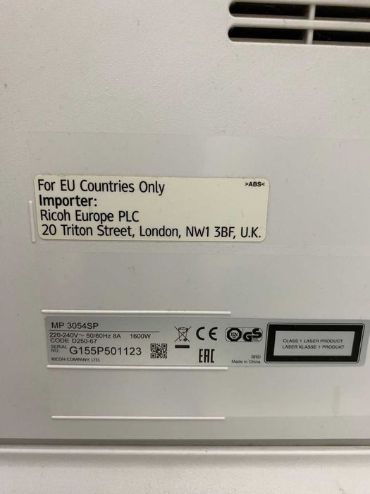 Продам МФУ Ricoh MP 3054