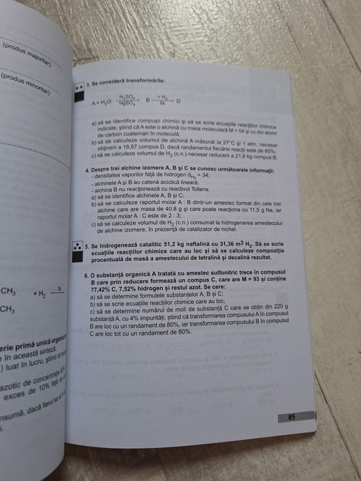 Chimie organica liceu