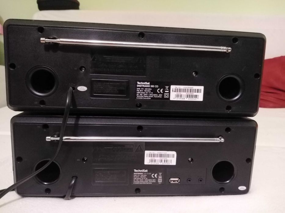 Sisteme audio Technisat DigitRadio 360 CD si 370 CD BT