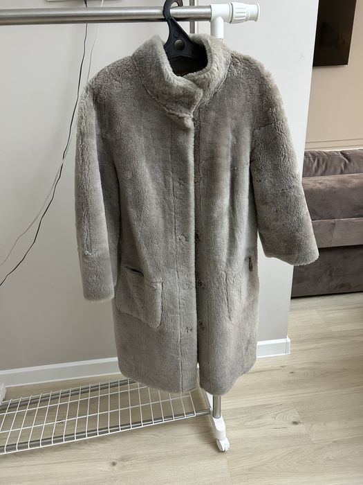 Дубленка двустороння, снутри шуба мутон