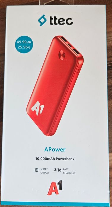 Външна батерия  Pawer bank -  10000 mAh