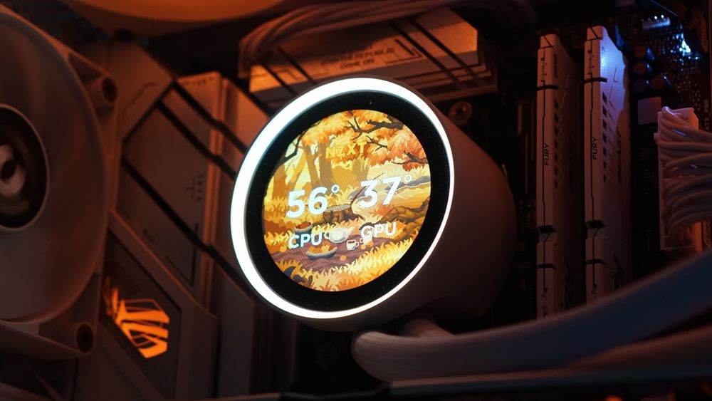 Бяла конфигурация Ryzen 7 7800X3D / Kraken Elite 360 / ROG B650-A / 990 Pro 2ТВ | БЕЗ GPU/RAM