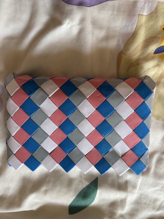 Portofel/geanta handmade din hartie