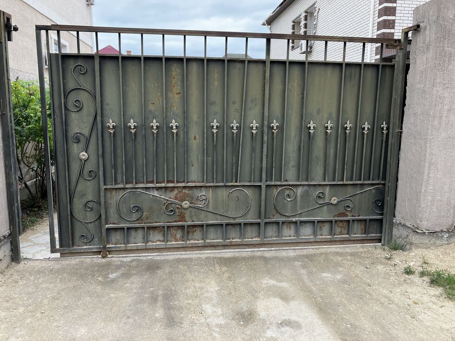 Ворота с калиткой