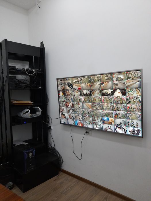 Установка камер видеонаблюдения