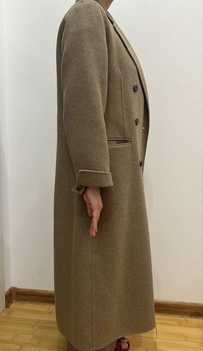 Длинное женское пальто Massimo Dutti