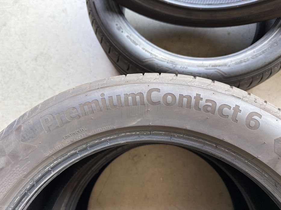 4бр. ОТЛИЧНИ Летни Гуми С Борд 225/55R/19 *CONTINENTAL* DOT:0423- 5.6мм.