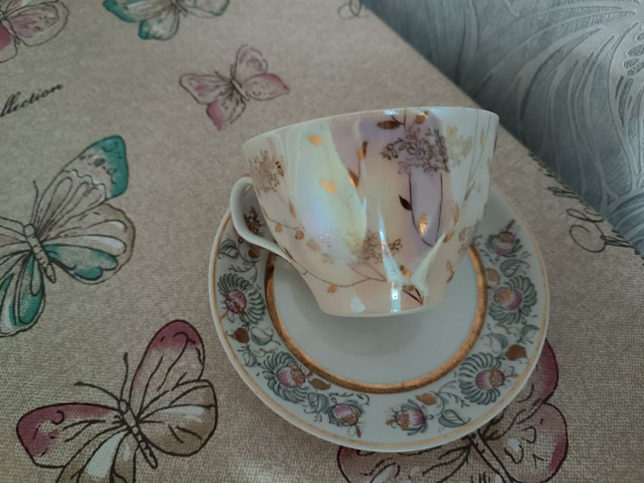 Чайная кружка и блюдце Riga