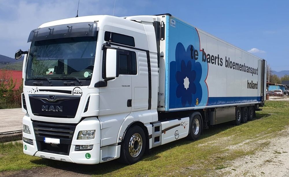 Ansamblu MAN TGX 18.500 (Euro 6) + Duba Frigo Schmitz