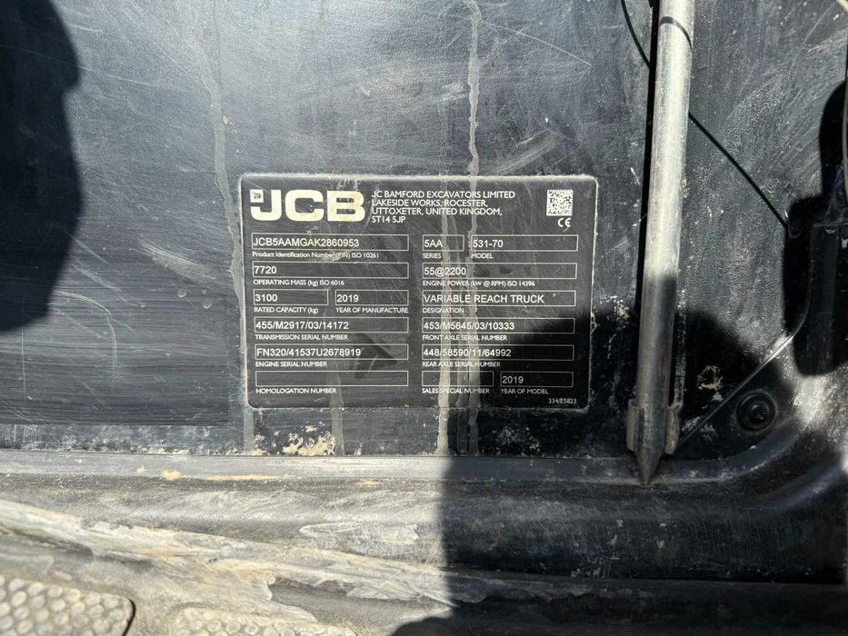 Телескопични товарачи JCB 531-70