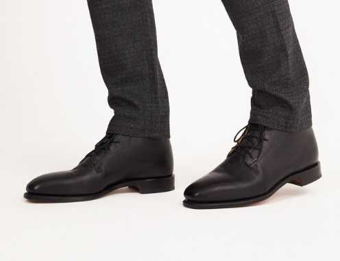 Ghete lace up de lux 43 44 43 R. M. Williams NOI lucrate manual piele