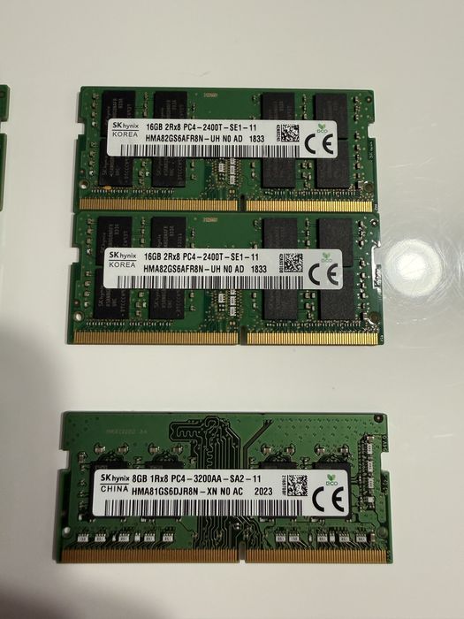 Memorii RAM DDR4 Laptop SODIMM 16Gb/8Gb