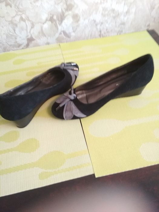 Туфли замшевые, 39 размер