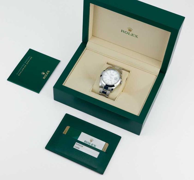 Rolex Oyster Perpetual Datejust II 41mm 116300 White dial