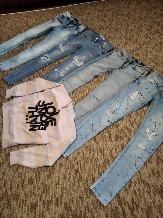 Красиви дънки н.146-152 само за 8лв.всичко