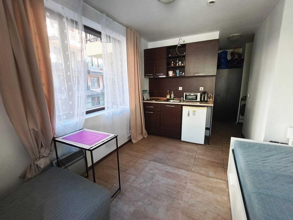 Дава се под наем Едностаен апартамент в Банско - 30 кв.м за 350 € - Снимка #1