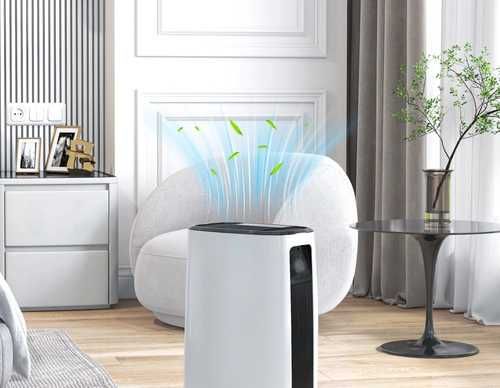 Влагоабсорцатор 10l/ ден 2200ml Нomcom ,работи с Alexa -внос от Англия