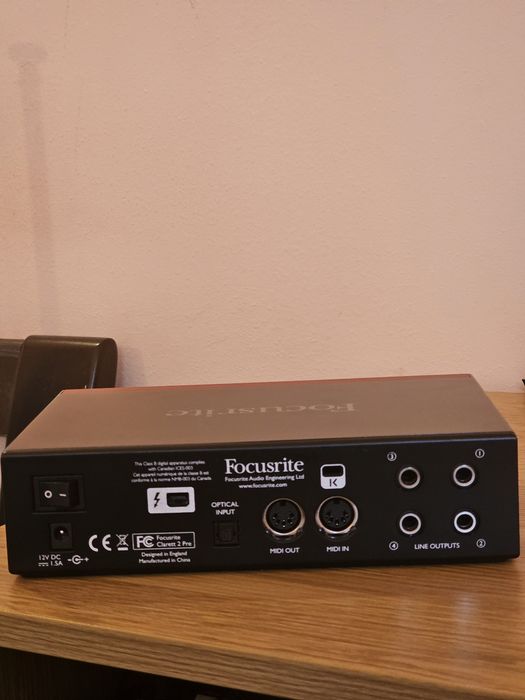 Focusrite Clarett 2Pre Thunderbolt