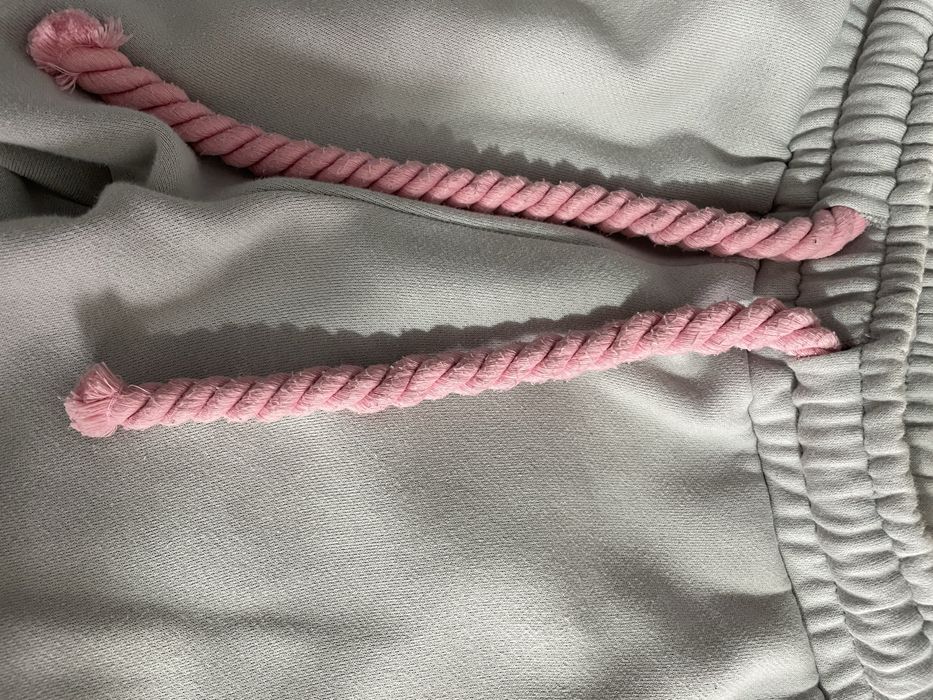 Pantaloni SynaWorld Flared/Straight Pink-Grey