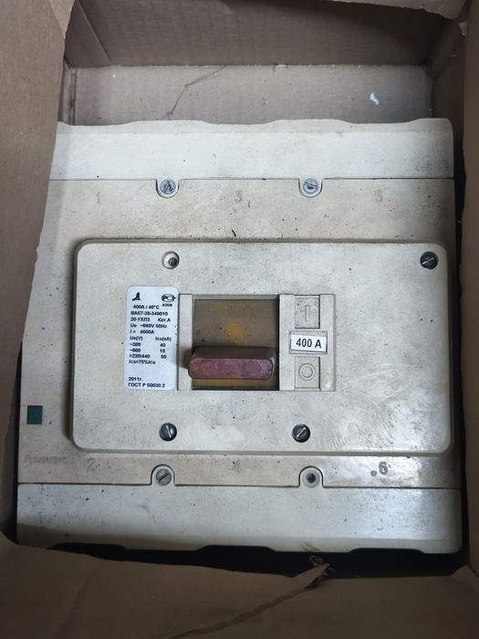 Автомат 400А ABB, IEK, КЭАЗ, LS