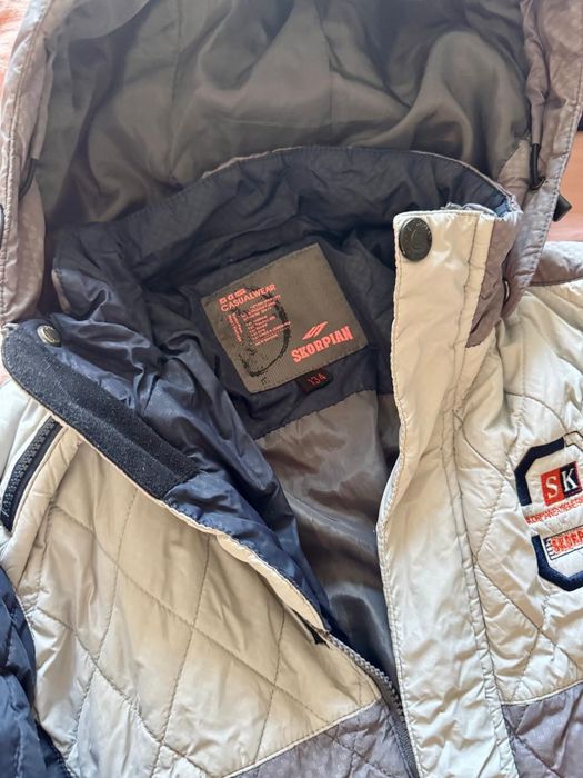 Две куртки для мальчика весна-осень 134