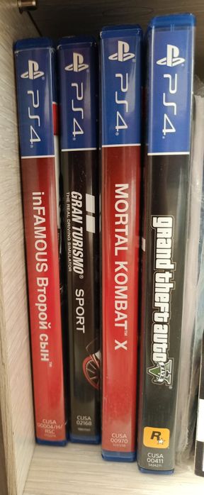 Игровые диски для ПС 4