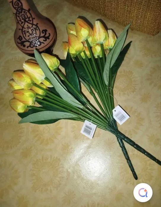 Тюльпаны жёлтые, искусственные