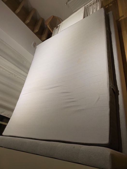 Saltea fermitate medie 160x200, 24 cm, arcuri pocket — stare bună