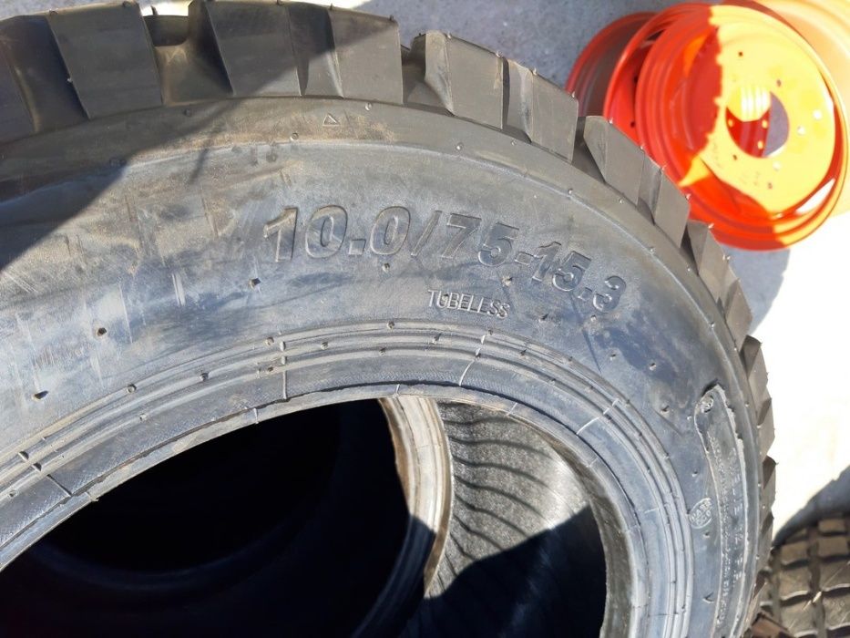 10.0/75-15.3 Anvelope noi de mig presa balotat cu 12PR livrare