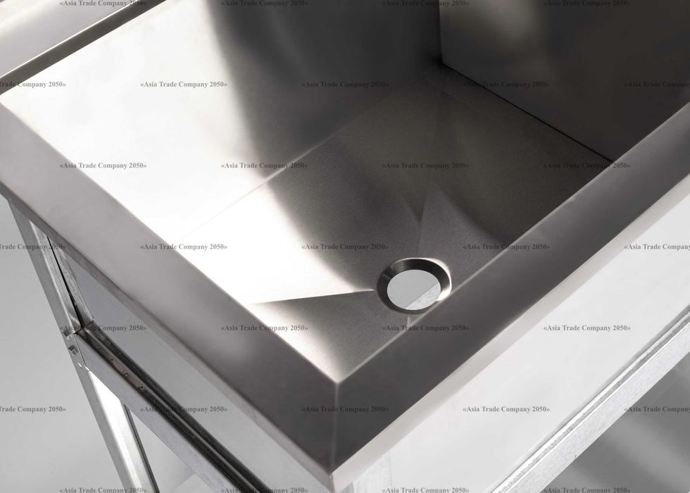 Мойка кухонная ванна моечная котломойка для общепита нержавеющая