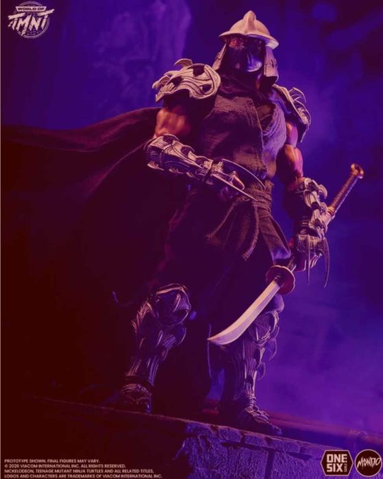 Шедьовър на Шрюдер . Shredder Mondo 1/6 scala 6 new and sealed