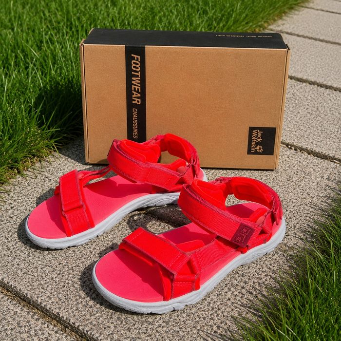 Sandale 31 Jack Wolfskin Seven Seas fete, noi în cutie, trekking, corai, foarte comode