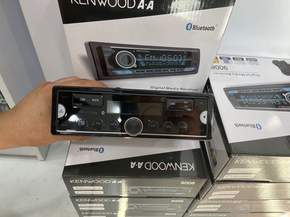 Kenwood magnitafon Ovozi yaxshi Blutus Usb aux  rul pulti bilan