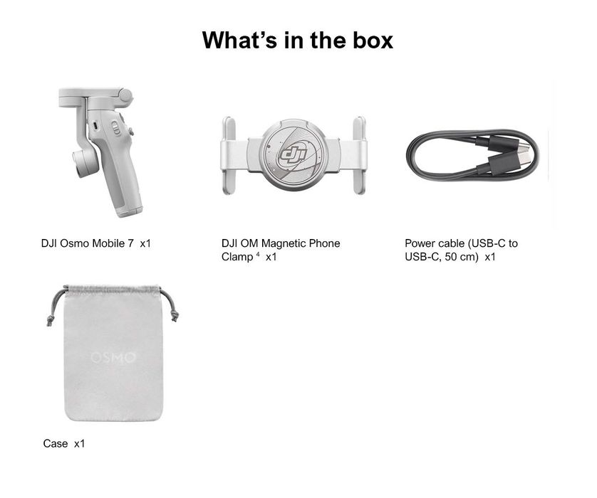 Dji Osmo Mobile 7 and Osmo Mobile 7P  Стабилизатор