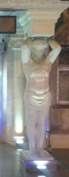 Статуя, торс, лепнина