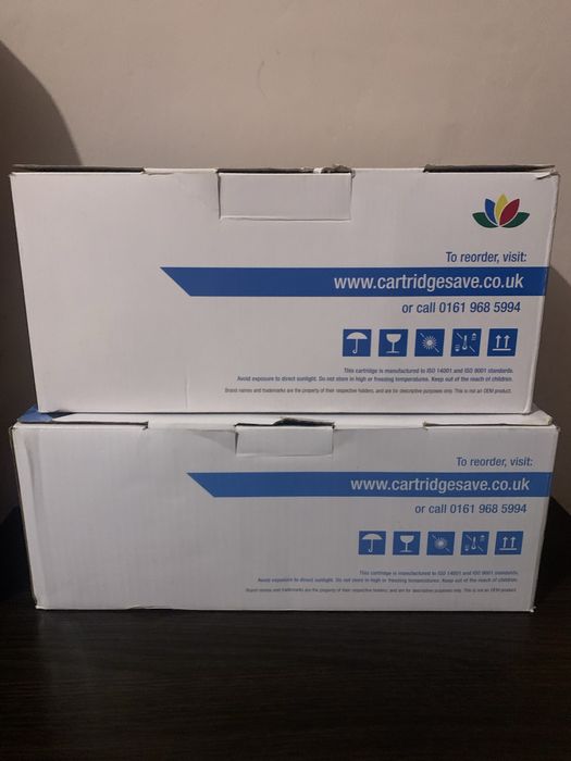 2 cartușe toner pentru imprimantă – CF543X Magenta + TK-3160 Black