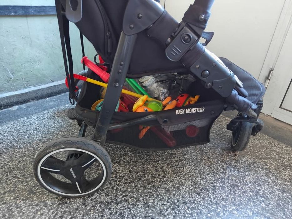 Детска количка за близнаци Easy Twin 3