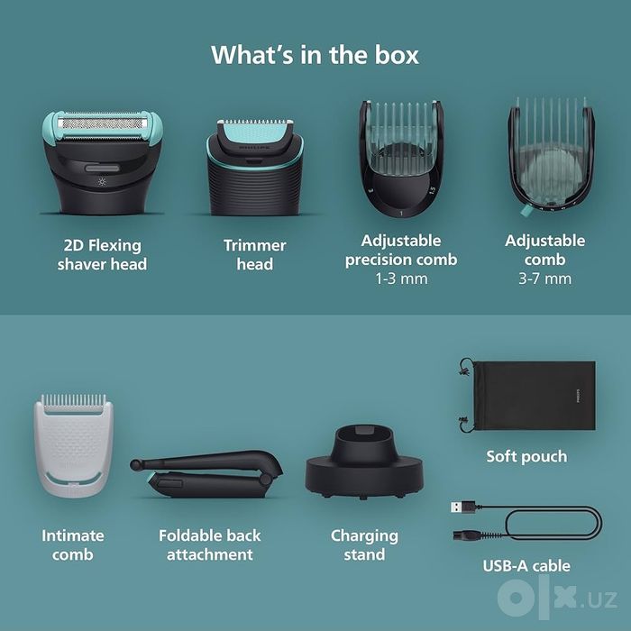 Триммер для Тела Philips BG7480/50 Body Groomer 7000 Series