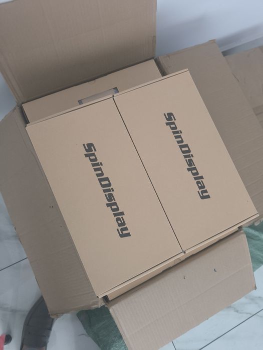 Премиальная 3D Голограмма Spin Display от "HoloLux"