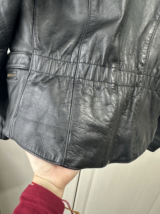 Geaca autentica din piele naturata