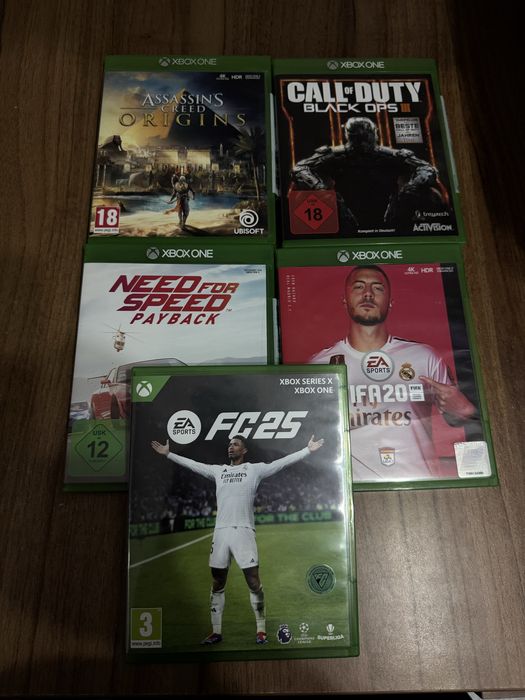 Xbox One S + jocuri CD