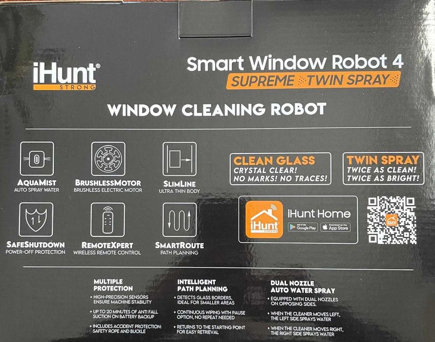 Robot autonom curatare geamuri iHunt