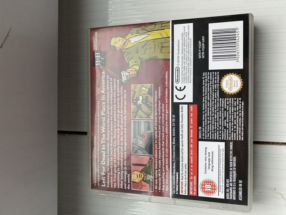 GTA Chinatown Nintendo ds