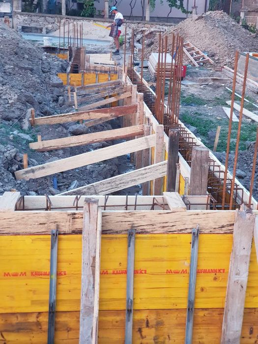 Кофраж под наем (жълти платна)