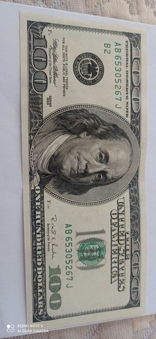 100 $ Долара 1996