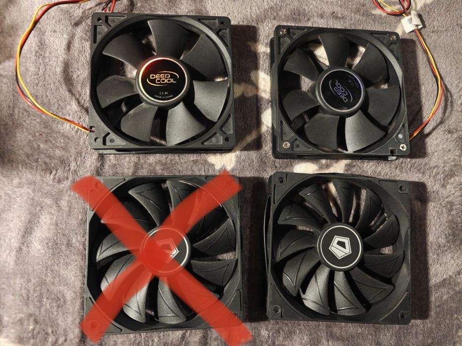 Вентиляторы для системного блока/корпуса