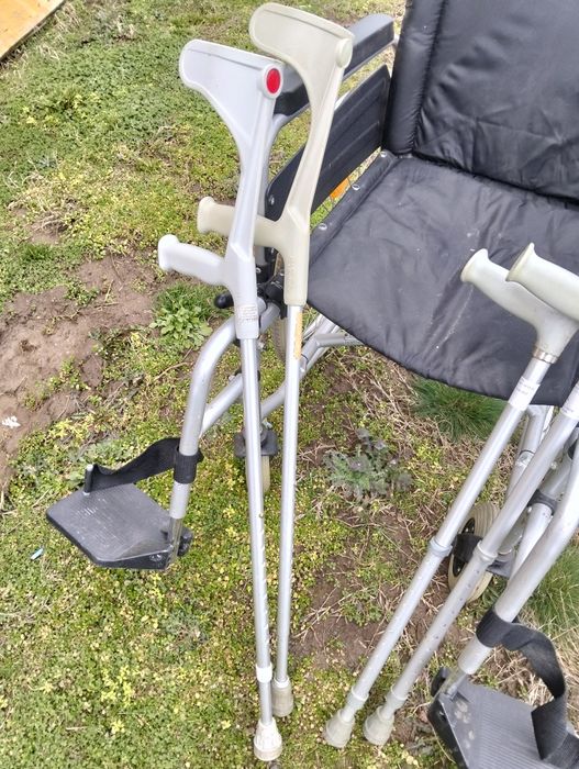 Căruț handicap , cârje,scaun spălat